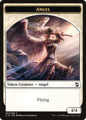 Zombie // Angel Double-Sided Token [Commander 2018 Tokens] | Good Games Morley