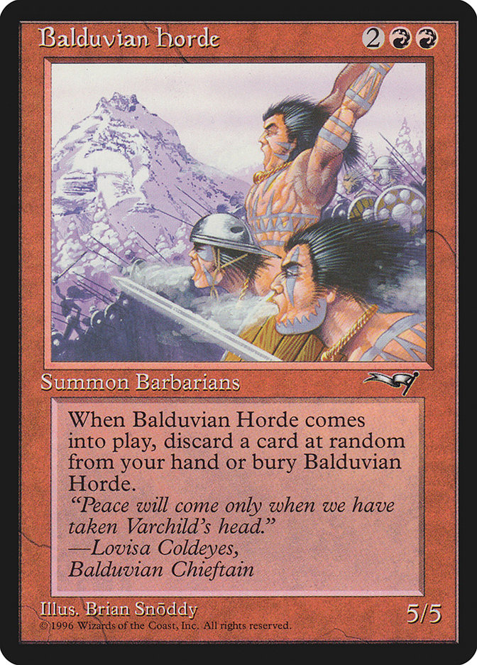 Balduvian Horde [Alliances] | Good Games Morley