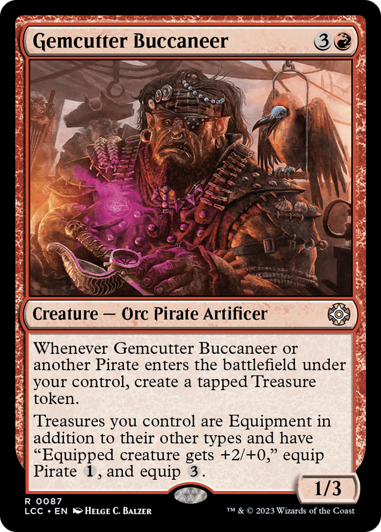 Gemcutter Buccaneer [The Lost Caverns of Ixalan Commander] | Good Games Morley