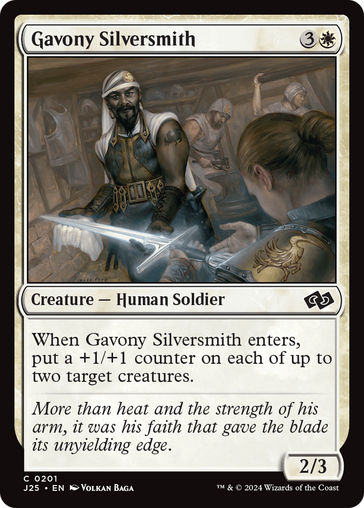 Gavony Silversmith [Foundations Jumpstart] | Good Games Morley