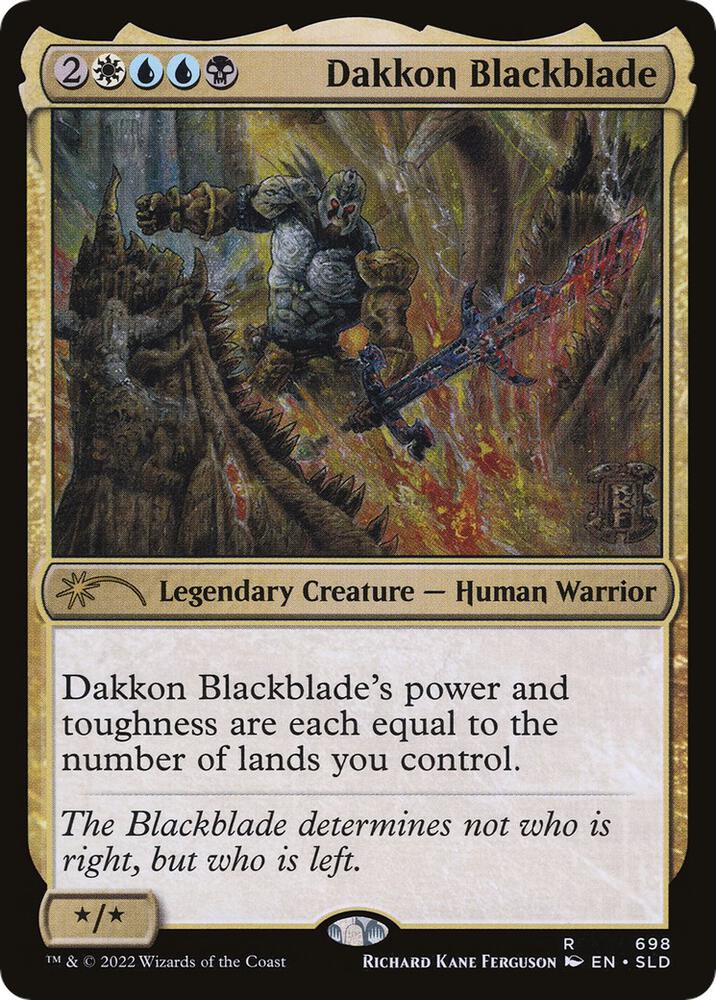 Dakkon Blackblade 698 (Secret Lair Drop Series)  | Good Games Morley