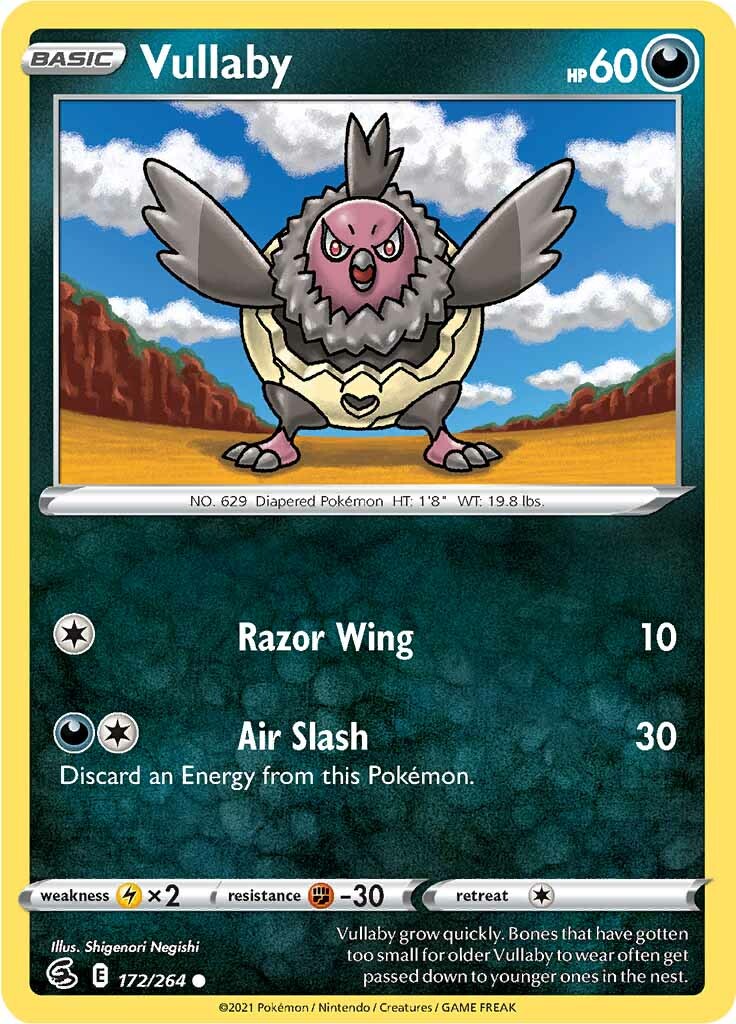 Vullaby (172/264) [Sword & Shield: Fusion Strike] | Good Games Morley