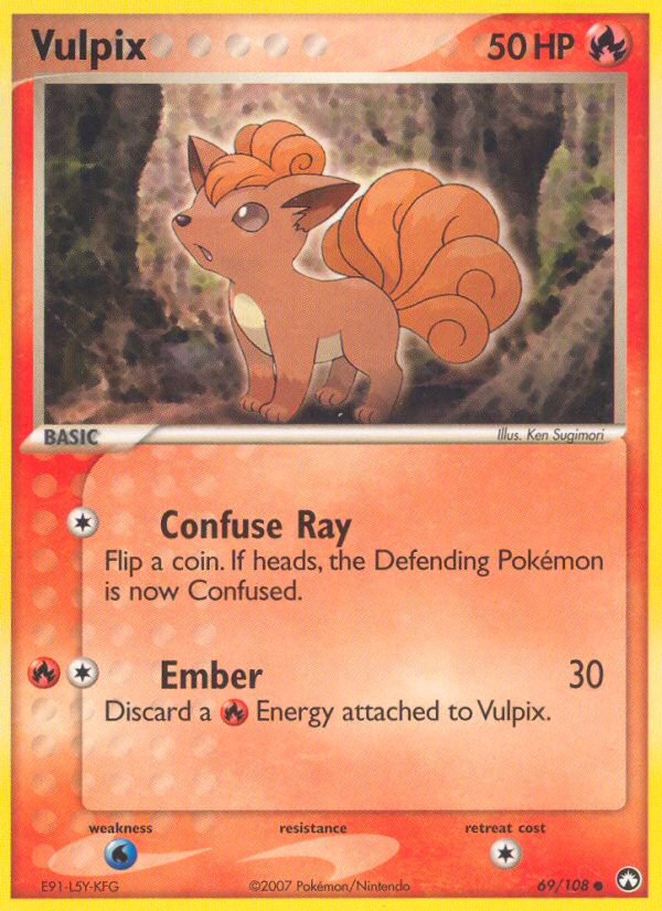 Vulpix (69/108) [EX: Power Keepers] | Good Games Morley