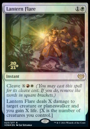 Lantern Flare [Innistrad: Crimson Vow Prerelease Promos] | Good Games Morley