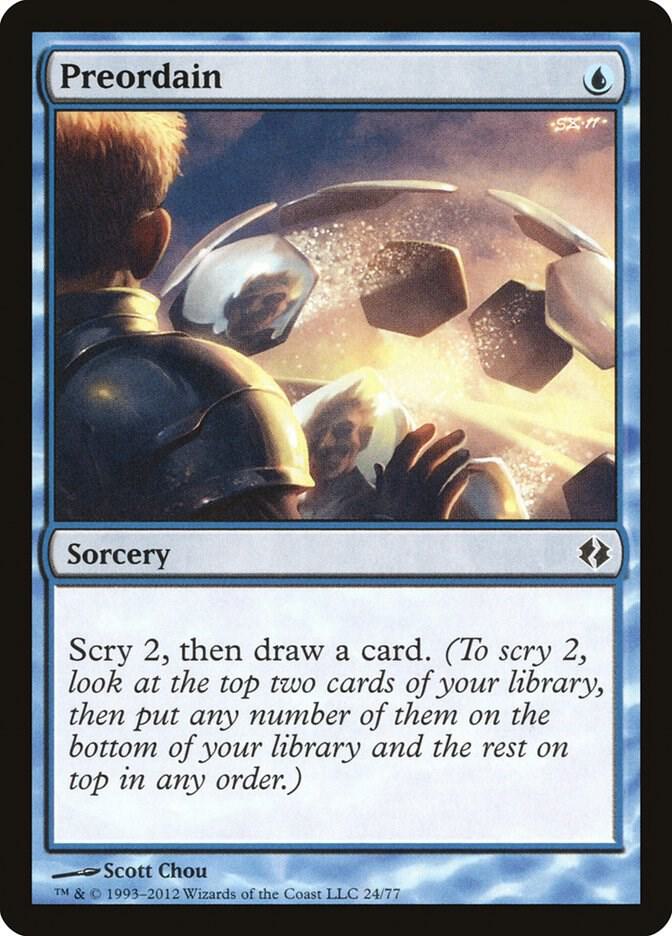 Preordain 24/77 (Duel Decks: Venser vs. Koth)  | Good Games Morley
