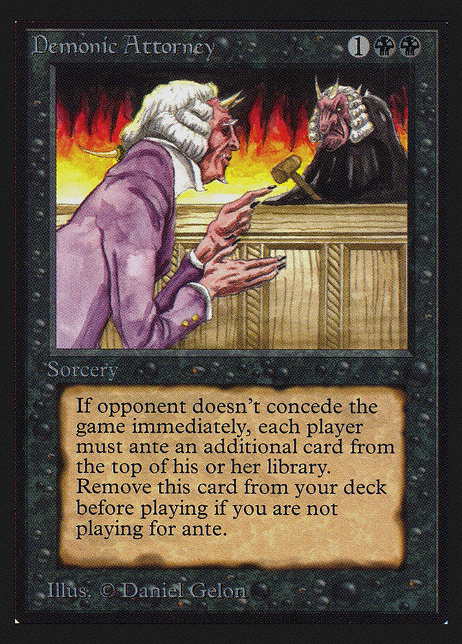 Demonic Attorney [Collectors' Edition] | Good Games Morley