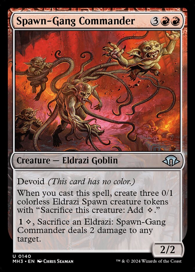 Spawn-Gang Commander 140 (Modern Horizons 3)  - Foil | Good Games Morley