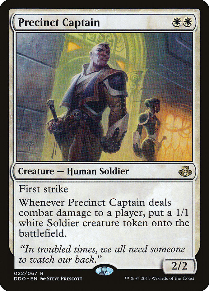 Precinct Captain [Duel Decks: Elspeth vs. Kiora] | Good Games Morley