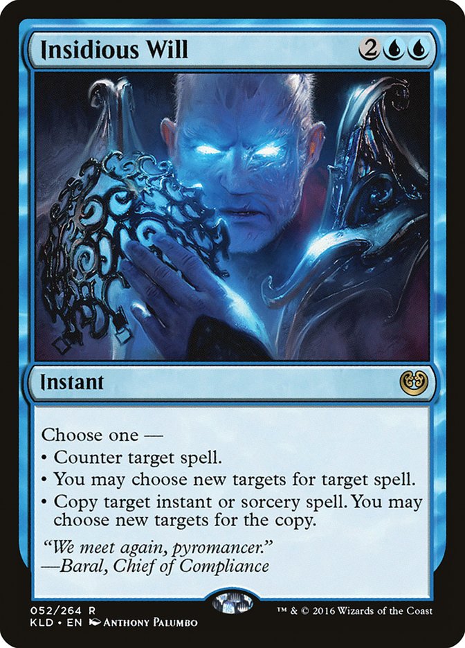 Insidious Will [Kaladesh] | Good Games Morley