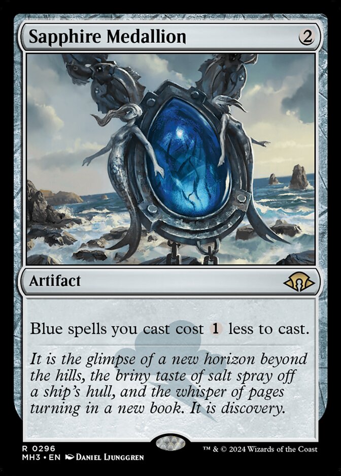 Sapphire Medallion 296 (Modern Horizons 3)  | Good Games Morley