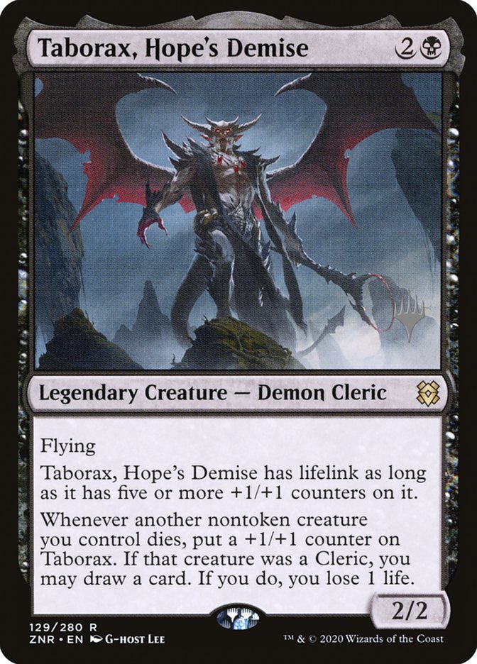 Taborax, Hope's Demise (Promo Pack) [Zendikar Rising Promos] | Good Games Morley