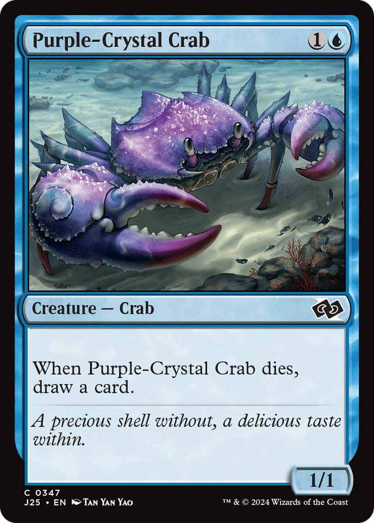 Purple-Crystal Crab [Foundations Jumpstart] | Good Games Morley