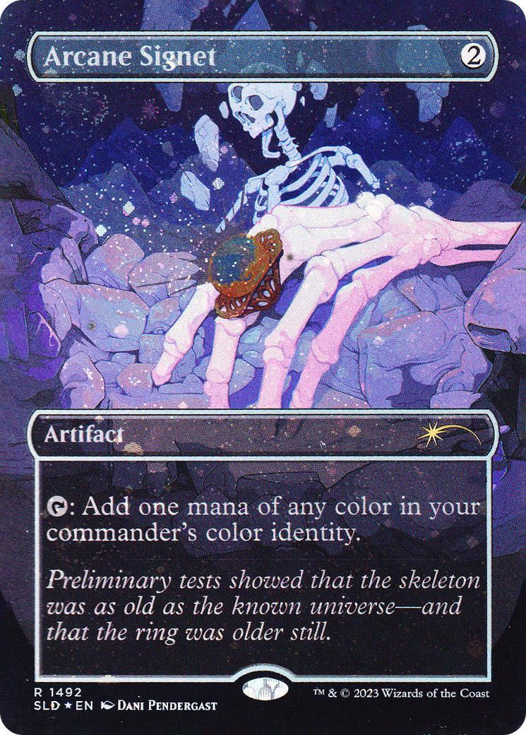 Arcane Signet (1492) (Galaxy Foil) [Secret Lair Drop Series] | Good Games Morley