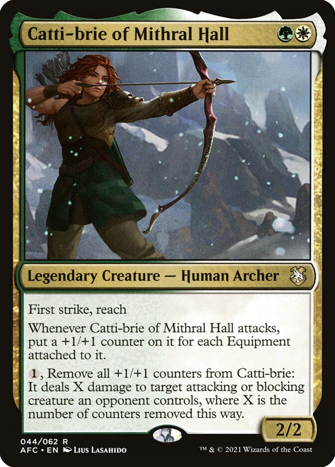 Catti-brie of Mithral Hall 44/62 (Commander: Adventures in the Forgotten Realms)  | Good Games Morley