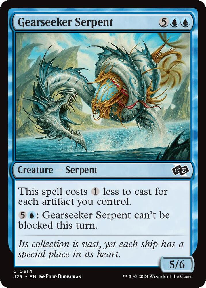 Gearseeker Serpent 314/779 (Foundations Jumpstart)  | Good Games Morley