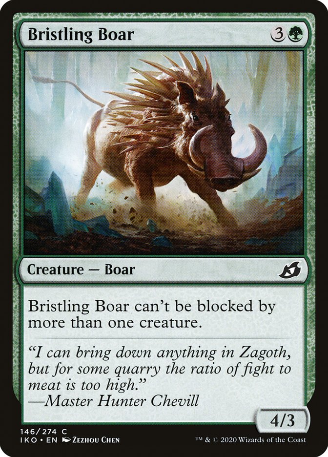 Bristling Boar [Ikoria: Lair of Behemoths] | Good Games Morley