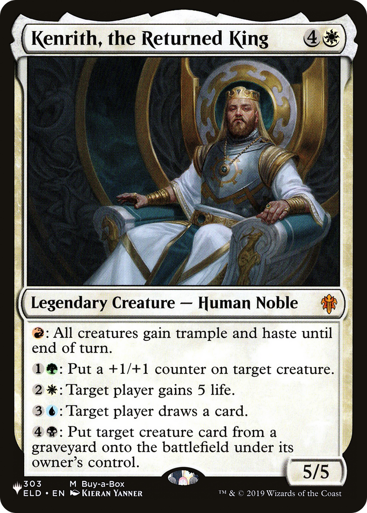 Kenrith, the Returned King [The List] | Good Games Morley
