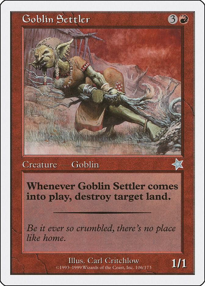 Goblin Settler 106/173 (Starter 1999)  | Good Games Morley