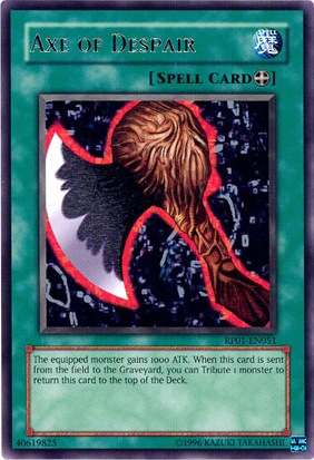 Axe of Despair [RP01-EN051] Rare | Good Games Morley