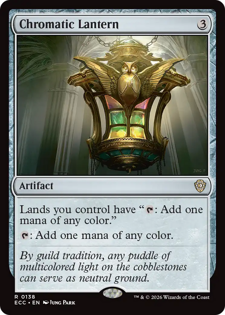 Chromatic Lantern [Lorwyn Eclipsed Commander] | Good Games Morley