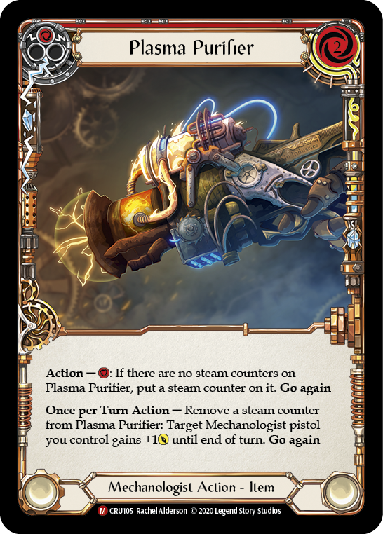 Plasma Purifier [CRU105] (Crucible of War)  1st Edition Normal | Good Games Morley