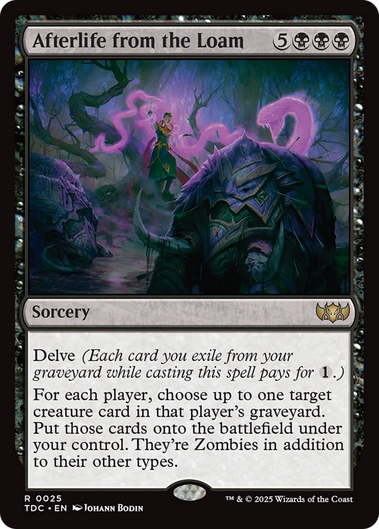Afterlife from the Loam [Tarkir: Dragonstorm Commander] | Good Games Morley