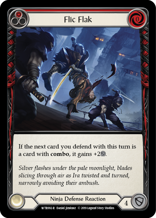 Flic Flak (Red) [WTR092-R] (Welcome to Rathe)  Alpha Print Normal | Good Games Morley