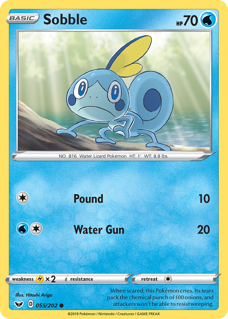 Sobble (055/202) [Sword & Shield: Base Set] | Good Games Morley