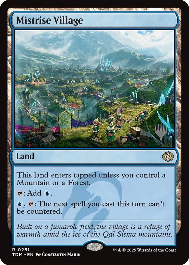 Mistrise Village 261 (Promo Pack: Tarkir: Dragonstorm)  | Good Games Morley