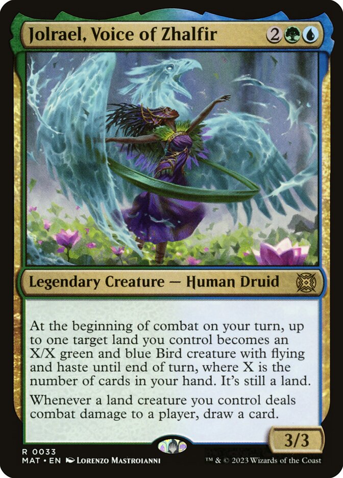 Jolrael, Voice of Zhalfir 33/50 (March of the Machine: The Aftermath)  - Foil | Good Games Morley