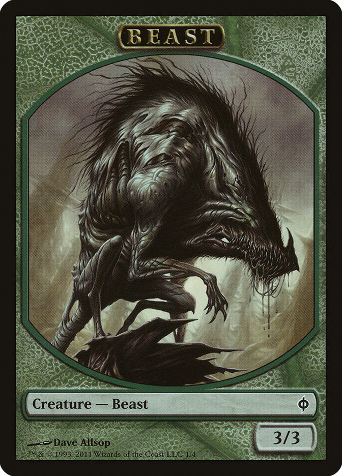 Beast Token [New Phyrexia Tokens] | Good Games Morley