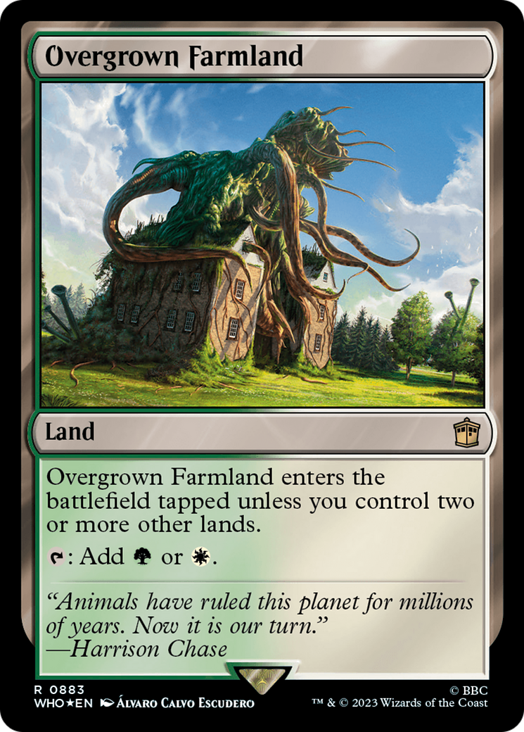 Overgrown Farmland (Surge Foil) [Doctor Who] | Good Games Morley