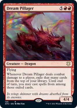 Dream Pillager 125/62 (Commander: Adventures in the Forgotten Realms)  | Good Games Morley