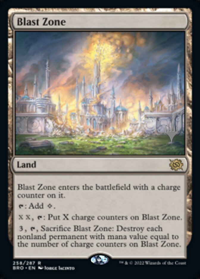 Blast Zone (Promo Pack) [The Brothers' War Promos] | Good Games Morley