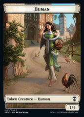Eldrazi Spawn // Human Double-Sided Token [Streets of New Capenna Commander Tokens] | Good Games Morley