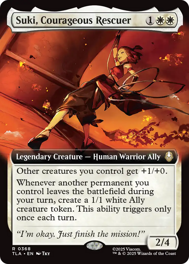 Suki, Courageous Rescuer (Extended Art) [Avatar: The Last Airbender] | Good Games Morley