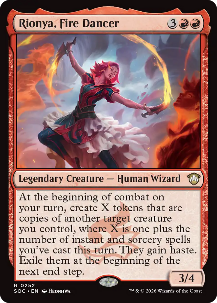 Rionya, Fire Dancer [Secrets of Strixhaven Commander] | Good Games Morley