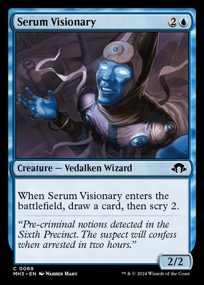 Serum Visionary 69/319 (Modern Horizons 3)  | Good Games Morley