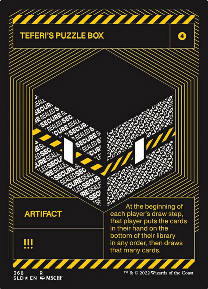 Teferi's Puzzle Box (Foil Etched) [Secret Lair Drop Series] | Good Games Morley