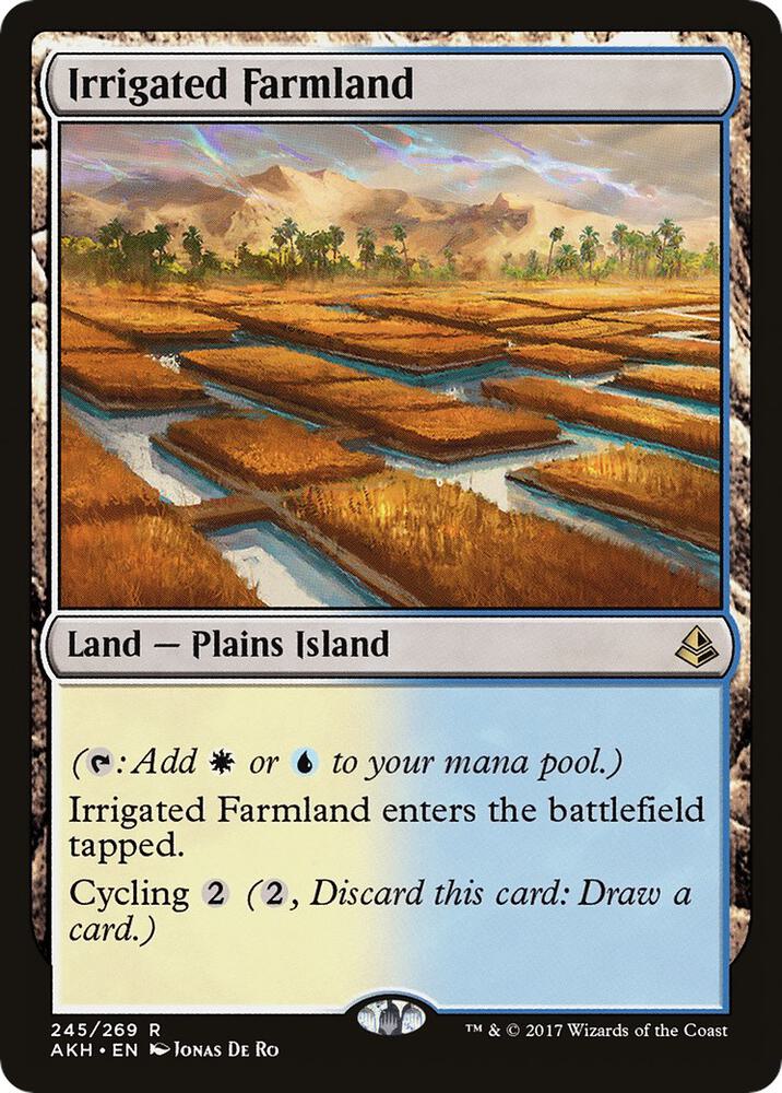 Irrigated Farmland 245/269 (Amonkhet)  | Good Games Morley