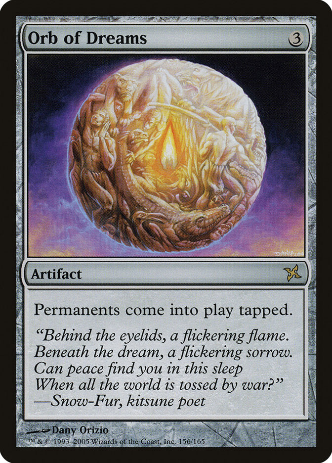 Orb of Dreams 156/165 (Betrayers of Kamigawa)  | Good Games Morley