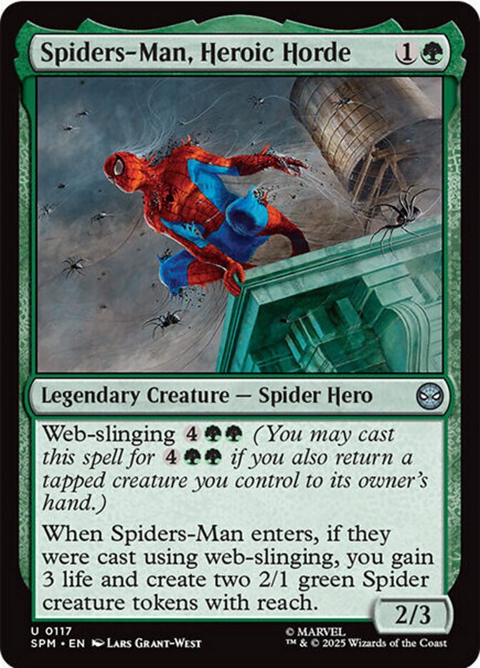 Spiders-Man, Heroic Horde 117 (Marvel's Spider-Man)  - Foil | Good Games Morley