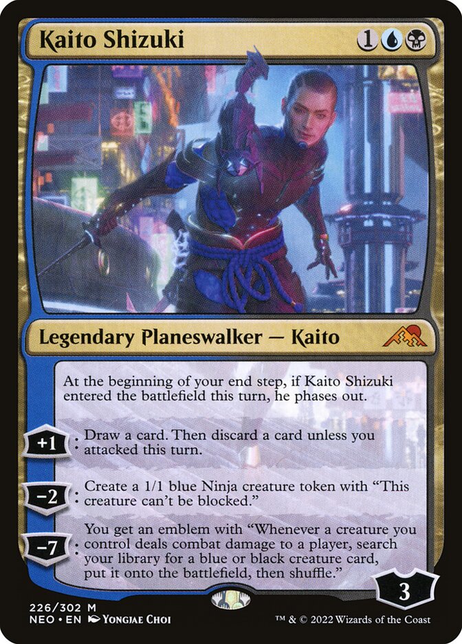 Kaito Shizuki 226/302 (Kamigawa: Neon Dynasty)  | Good Games Morley