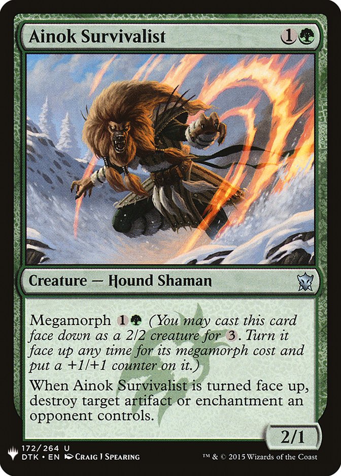 Ainok Survivalist [Mystery Booster] | Good Games Morley