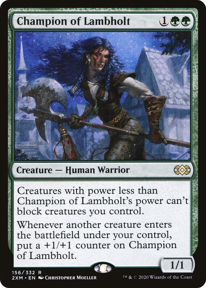 Champion of Lambholt 156/332 (Double Masters)  | Good Games Morley