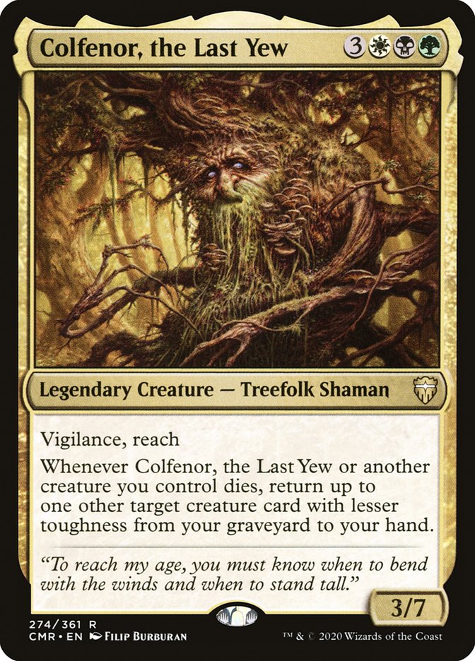 Colfenor, the Last Yew 274 (Commander Legends)  | Good Games Morley