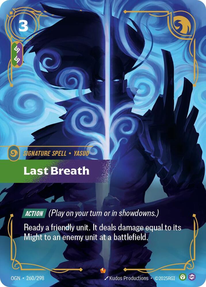 Last Breath 260/298 (Origins)  - Foil | Good Games Morley