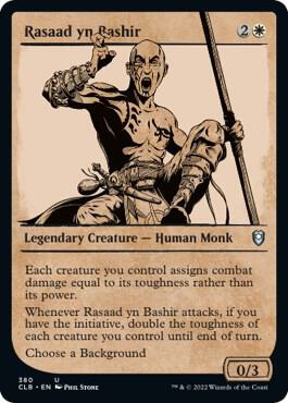 Rasaad yn Bashir Showcase 380 (Commander Legends: Battle for Baldur's Gate)  | Good Games Morley