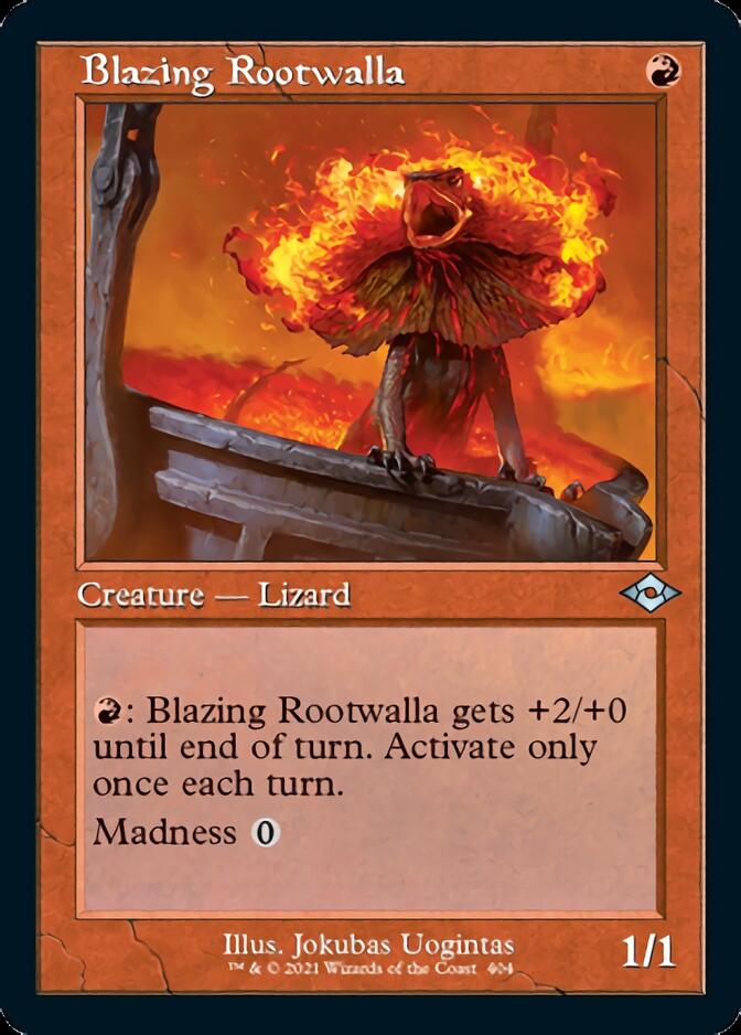 Blazing Rootwalla (Retro) [Modern Horizons 2] | Good Games Morley