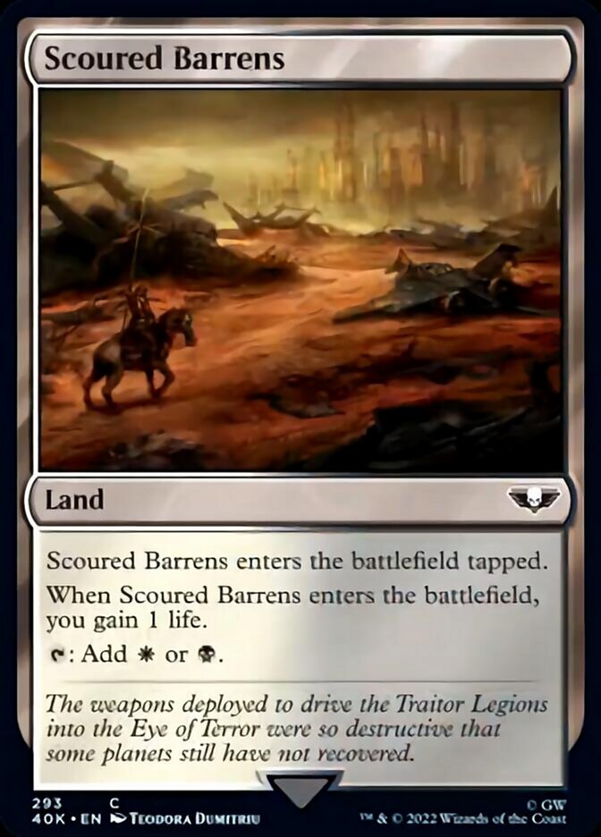 Scoured Barrens [Warhammer 40,000] | Good Games Morley
